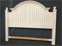 Carved Wood King Headboard