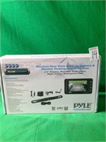 PYLE WIRELESS REAR VIEW BACK-UP CAMERA MONITOR