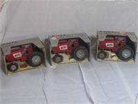 3 ERTL ROW CROP TRACTOR IN BOX, 116TH SCALE