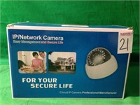 IP/NETWORK SECURE CAMERA