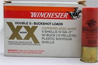 10Rds 12Ga 3" Winchester Double X Buckshot Loads