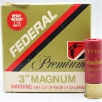 25Rds Federal 12Ga 3" Magnum Shot Shells