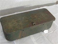 OLD CASE TRACTOR TOOL BOX