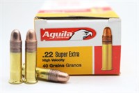 500Rds Aquila .22 LR 40Gr Super Extra Cartridges