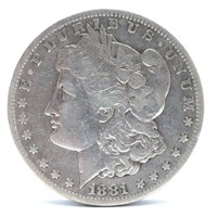 1881-S Morgan Silver Dollar - XF