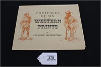 Portifolio of Six Western Prints No P868