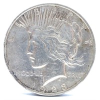 1923-P Peace Silver Dollar - F