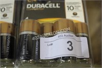 Lot of 4 - 4 Pack Duracell C Batteries