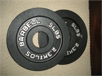 2-5 lb. Barbell Plates