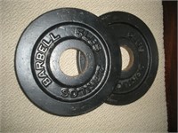 2-5 lb. Barbell Plates