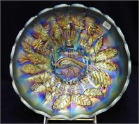 N's Peacock at Urn master IC bowl - aqua opal