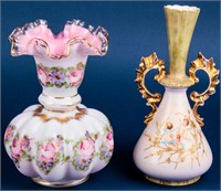 2 Vases: Fenton Charleton & Victoria Carlsbad
