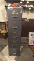 5 drawer filing cabinet and contents