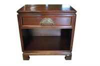 Teak Asian Style Nightstand