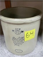 64) Western 5 Gal. Stone Jar;