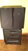 Magnavox AS 640, 5 disc cd changer stereo system