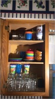 Glasses, cookie jar, Kitchen Items