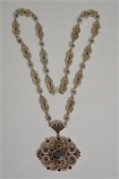Custom Made Sapphire Turkish Necklace