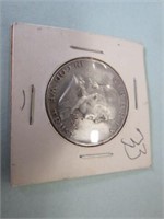 1959  P Franklin 1/2 Silver Dollar 90% Silver