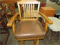 Bar Chair Swivel Padded Seat