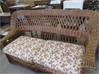 Wicker Couch matches lot 96 and 97 and 99