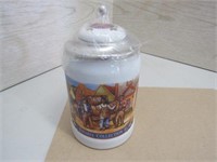 Stroh's Beer Bavarian Collection Stein with Lid