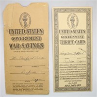 WW1 War Savings Stamps