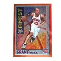 '96 TOPPS FINEST Grant Hill NBA Card #m2