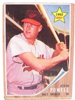 1962 TOPPS John Powell STAR ROOKIE Card # 99
