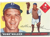 1955 TOPPS "RUBE" Walker Baseball Card # 108