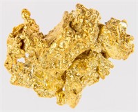 Coin 1.5 Dwt Gold Nugget 23KT