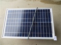 RED SOLAR PANEL AND BASKET
