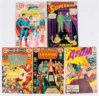 5 DC Comics Superheroes Superman, Justice League