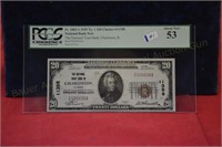 1929 Twenty Dollar National Currency Note