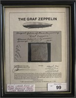 Piece of Outer Fabric from The Graf Zeppelin