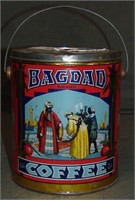 Bagdad Brand 5# Tin Coffee Pail