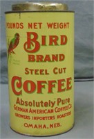 Bird Brand Coffee. 3 Pound Tin.