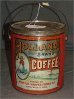 Holland Brand Coffee. Five Pound Pail.
