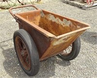 Cement Buggy w/Rubber Tires
