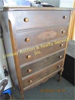 5 drawer dresser 30" X 16.5" X 46.5"