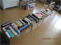 8 Boxes Of Misc Books (see Pics)