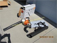 Stihl SH85 Blower vac w/ attachments (see pics)