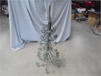 Metal candle stand 37 in. tall