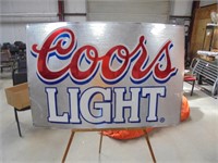 Coors beer sign 44 X 29