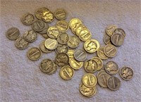 Mercury Dimes - Mixed Dimes