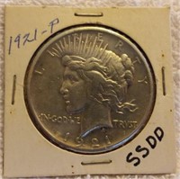 1921 Peace Dollar