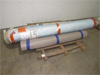 (Qty - 4) Linoleum Rolls-