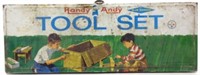 Vintage Handy Andy Tool Set Box