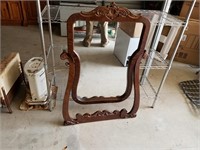 B43- LARGER MIRROR AND FRAME