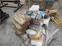 Misc Pallet of Grout and Sakrete